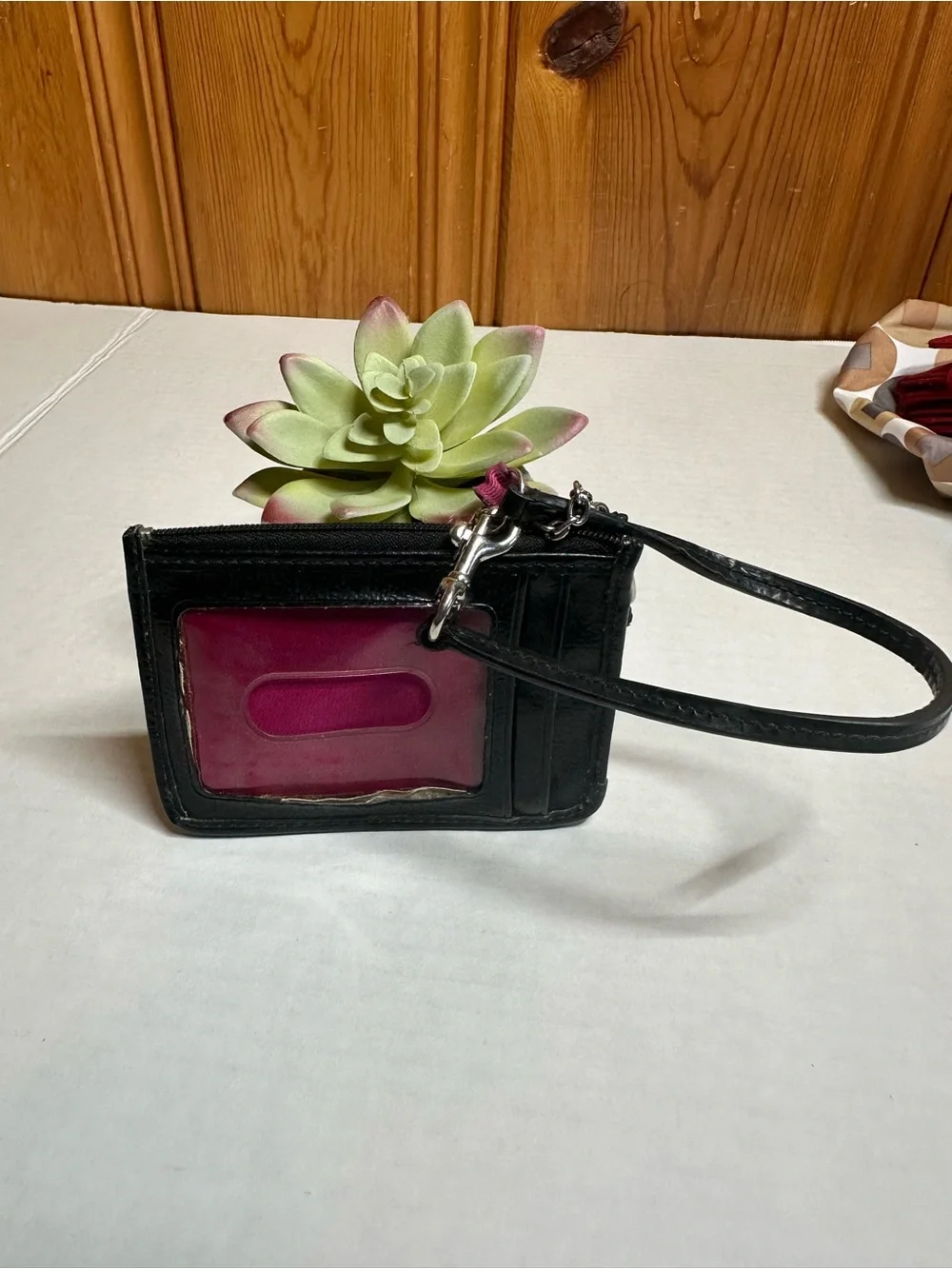 Coach slim wristlet